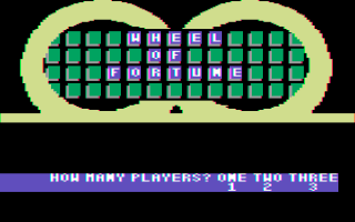 Wheel of Fortune Title Screen